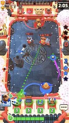 Скачать взломанную Rumble Hockey [Много денег] MOD apk на Андроид