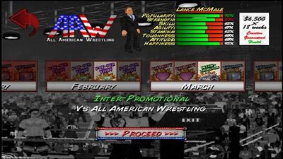 Скачать взломанную Wrestling Revolution [Бесплатные покупки] MOD apk на Андроид