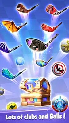 Скачать взломанную Golf Rival [Бесплатные покупки] MOD apk на Андроид