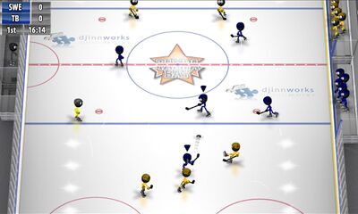 Скачать взломанную Stickman Ice Hockey [Бесплатные покупки] MOD apk на Андроид