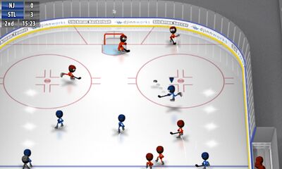 Скачать взломанную Stickman Ice Hockey [Бесплатные покупки] MOD apk на Андроид