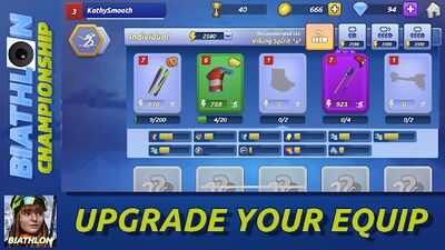 Скачать взломанную Biathlon Championship [Бесплатные покупки] MOD apk на Андроид