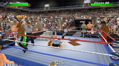 Скачать взломанную Wrestling Empire [Бесплатные покупки] MOD apk на Андроид