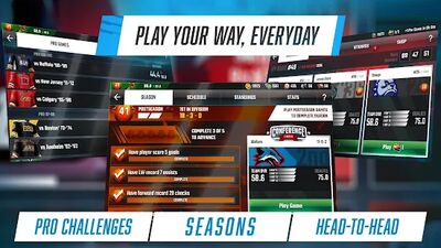 Скачать взломанную Franchise Hockey 2019 [Бесплатные покупки] MOD apk на Андроид