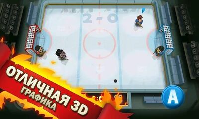 Скачать взломанную Ice Rage: Hockey Multiplayer [Бесплатные покупки] MOD apk на Андроид
