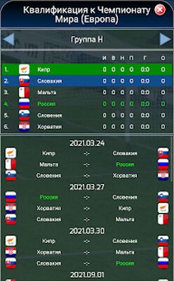 Скачать взломанную True Football National Manager [Бесплатные покупки] MOD apk на Андроид
