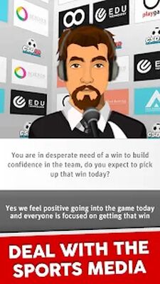 Скачать взломанную Club Soccer Director 2022 - Футбольный менеджмент [Мод меню] MOD apk на Андроид