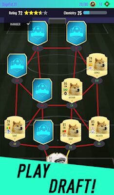 Скачать взломанную Dogefut 21 [Мод меню] MOD apk на Андроид