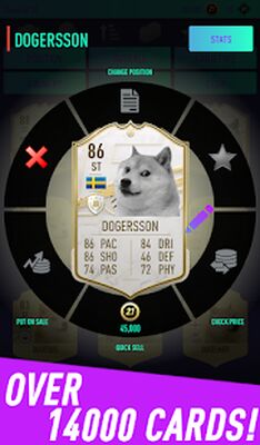 Скачать взломанную Dogefut 21 [Мод меню] MOD apk на Андроид