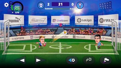 Скачать взломанную Head Football [Бесплатные покупки] MOD apk на Андроид