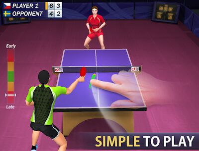 Скачать взломанную Чемпион настольного тенниса [Много денег] MOD apk на Андроид