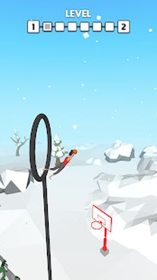 Скачать взломанную Flip Dunk [Много монет] MOD apk на Андроид
