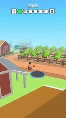 Скачать взломанную Flip Dunk [Много монет] MOD apk на Андроид