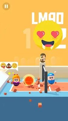 Скачать взломанную Volley Beans - Volleyball Game [Много денег] MOD apk на Андроид