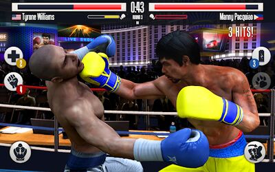 Скачать взломанную Real Boxing Manny Pacquiao [Бесплатные покупки] MOD apk на Андроид
