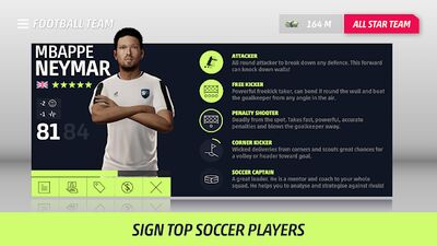 Скачать взломанную SEASON Mobile Football Manager [Много денег] MOD apk на Андроид