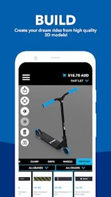 Скачать взломанную Scooter Hut 3D Custom Builder [Мод меню] MOD apk на Андроид