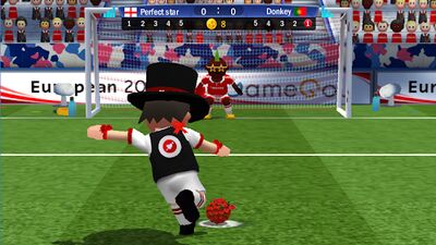 Скачать взломанную Perfect Kick - футбол [Бесплатные покупки] MOD apk на Андроид