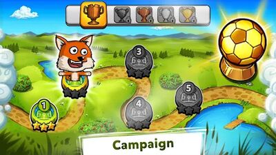 Скачать взломанную Кукольный футбольный зоопарк [Много денег] MOD apk на Андроид