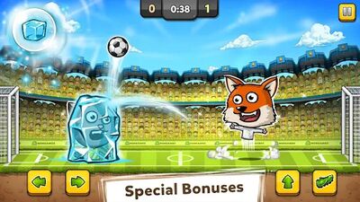 Скачать взломанную Кукольный футбольный зоопарк [Много денег] MOD apk на Андроид