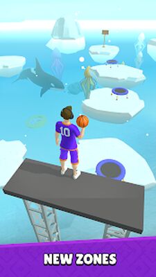 Скачать взломанную Hoop World [Много денег] MOD apk на Андроид