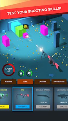 Скачать взломанную Gun Breaker - Idle Gun Games [Много монет] MOD apk на Андроид