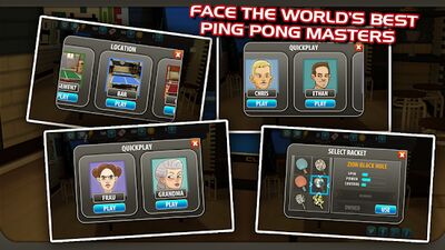 Скачать взломанную Ping Pong Masters [Бесплатные покупки] MOD apk на Андроид