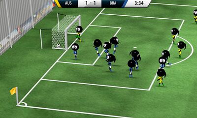 Скачать взломанную Stickman Soccer 2016 [Мод меню] MOD apk на Андроид