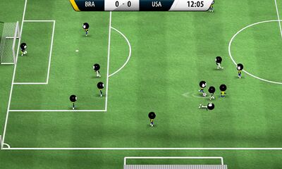 Скачать взломанную Stickman Soccer 2016 [Мод меню] MOD apk на Андроид