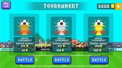 Скачать взломанную Holy Shoot - Soccer Battle [Бесплатные покупки] MOD apk на Андроид