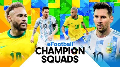 Скачать взломанную eFootball™  CHAMPION SQUADS [Бесплатные покупки] MOD apk на Андроид