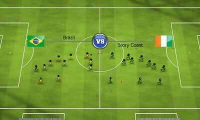 Скачать взломанную Stickman Soccer 2014 [Много монет] MOD apk на Андроид