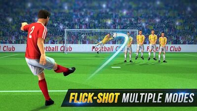 Скачать взломанную Чемпионат Football Strike 2021 [Много денег] MOD apk на Андроид