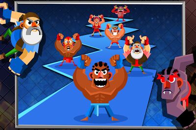 Скачать взломанную UFB 2: Fighting Game 2 players [Много монет] MOD apk на Андроид