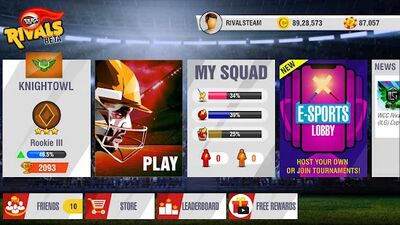 Скачать взломанную WCC Rivals - Realtime Cricket Multiplayer [Бесплатные покупки] MOD apk на Андроид