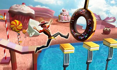 Скачать взломанную Веселая пробежка 3D [Мод меню] MOD apk на Андроид