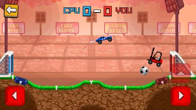 Скачать взломанную Pixel Cars. Soccer [Много денег] MOD apk на Андроид