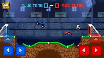 Скачать взломанную Pixel Cars. Soccer [Много денег] MOD apk на Андроид