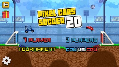 Скачать взломанную Pixel Cars. Soccer [Много денег] MOD apk на Андроид