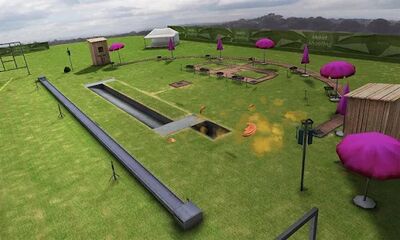 Скачать взломанную Стрельба по тарелочкам 3D [Мод меню] MOD apk на Андроид