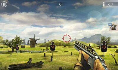 Скачать взломанную Стрельба по тарелочкам 3D [Мод меню] MOD apk на Андроид