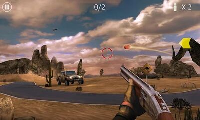Скачать взломанную Стрельба по тарелочкам 3D [Мод меню] MOD apk на Андроид