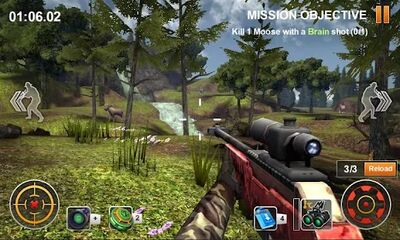 Скачать взломанную Охотничье сафари 3D [Мод меню] MOD apk на Андроид