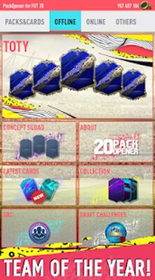 Скачать взломанную Pack Opener for FUT 20 by SMOQ GAMES [Много денег] MOD apk на Андроид
