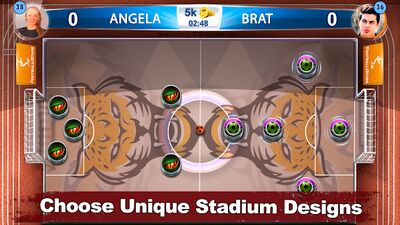 Скачать взломанную Soccer Stars Strikes Football [Много денег] MOD apk на Андроид