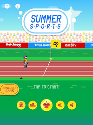 Скачать взломанную Ketchapp Summer Sports [Мод меню] MOD apk на Андроид