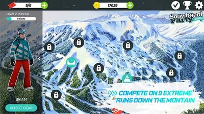 Скачать взломанную Snowboard Party: Aspen [Мод меню] MOD apk на Андроид