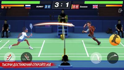 Скачать взломанную Badminton Blitz, бесплатная спортивная онлайн-игра [Мод меню] MOD apk на Андроид