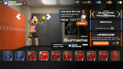 Скачать взломанную Muay Thai 2 - Fighting Clash [Бесплатные покупки] MOD apk на Андроид