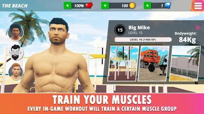 Скачать взломанную Iron Muscle IV: бодибилдинг [Много денег] MOD apk на Андроид